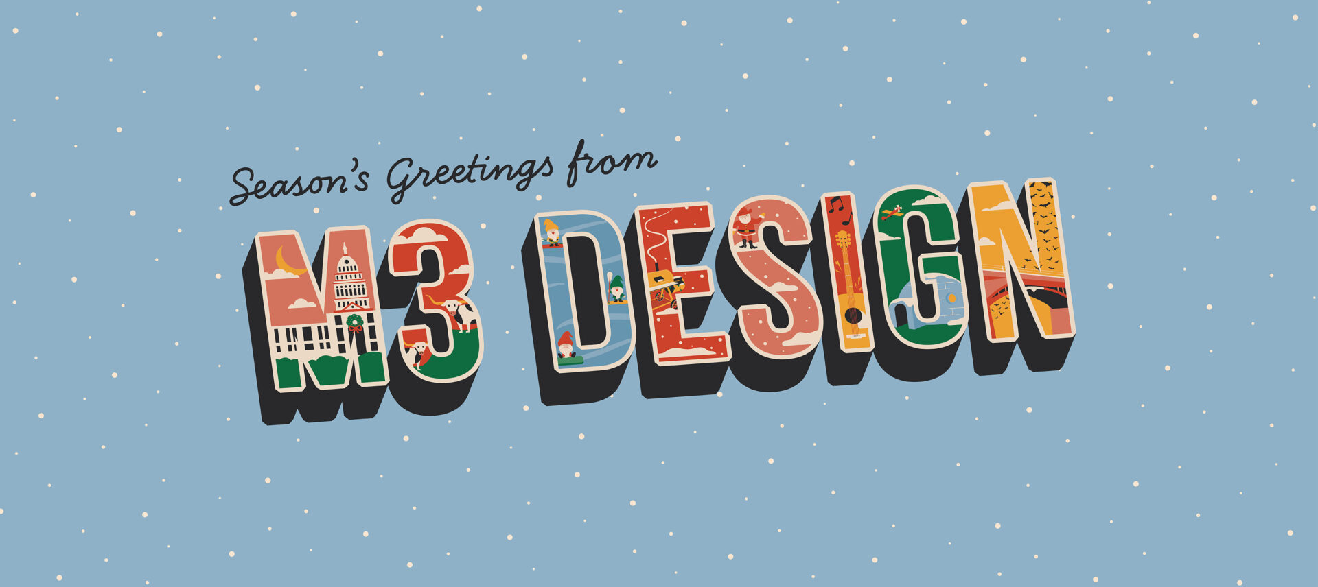 M3 Design Holiday Card